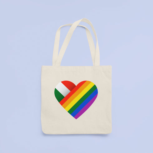 ZShowTime vászontáska - HUN Pride Szív